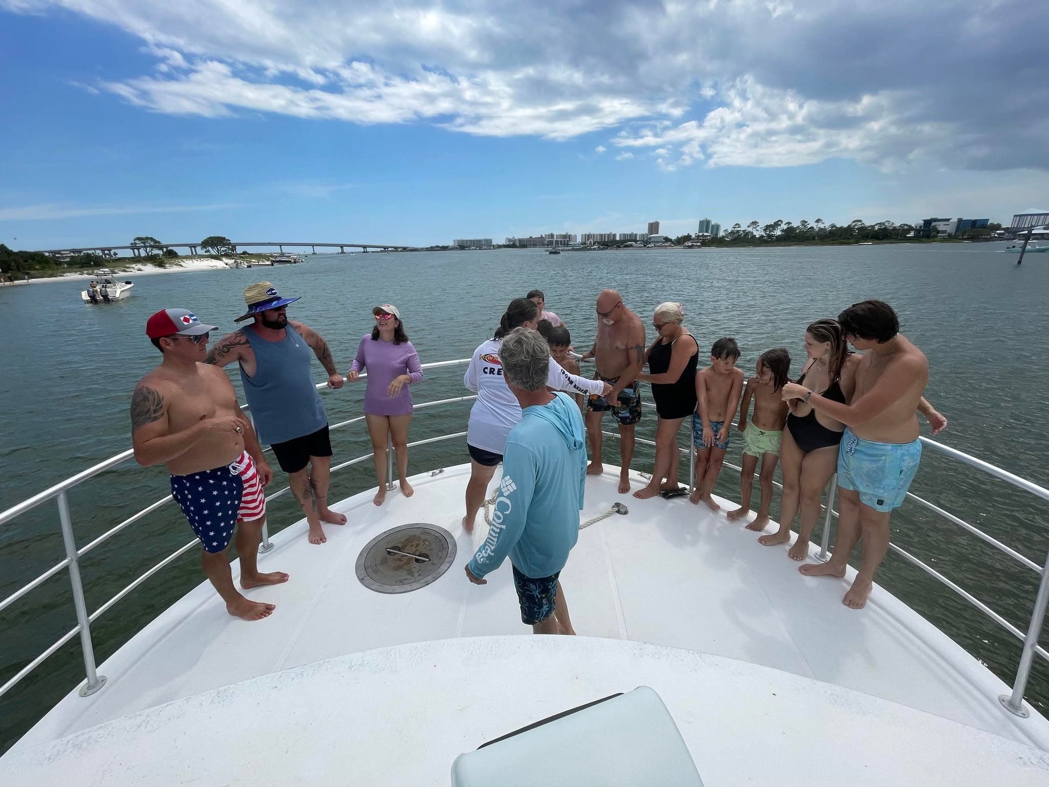Pre-Dive Briefing on Deck
